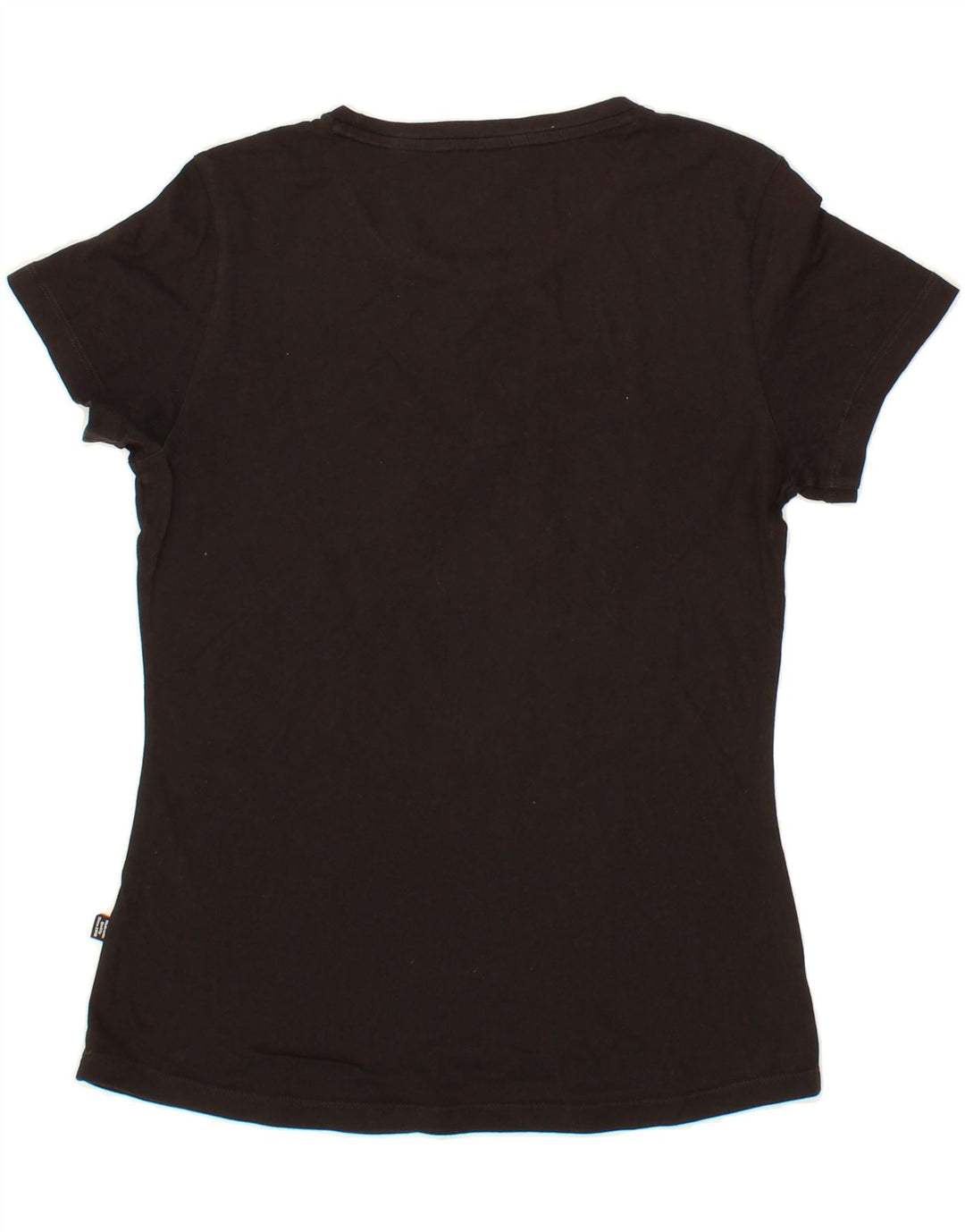 PUMA Womens Graphic T-Shirt Top UK 10 Small Black Vintage Puma and Second-Hand Puma from Messina Hembry 