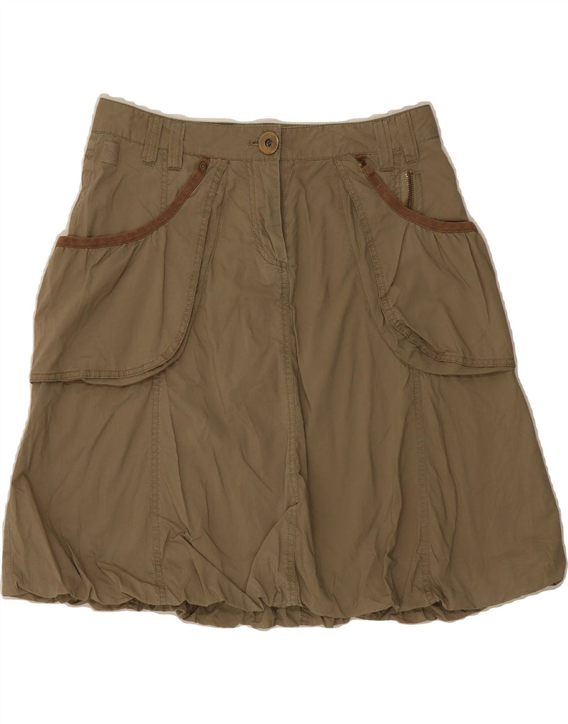 MARLBORO CLASSICS Womens A-Line Skirt EU 42 Large W30  Khaki Vintage Marlboro Classics and Second-Hand Marlboro Classics from Messina Hembry 