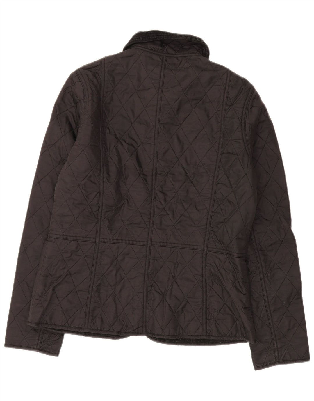 Barbour Womens Quilted Jacket UK 10 Small  Black Polyamide