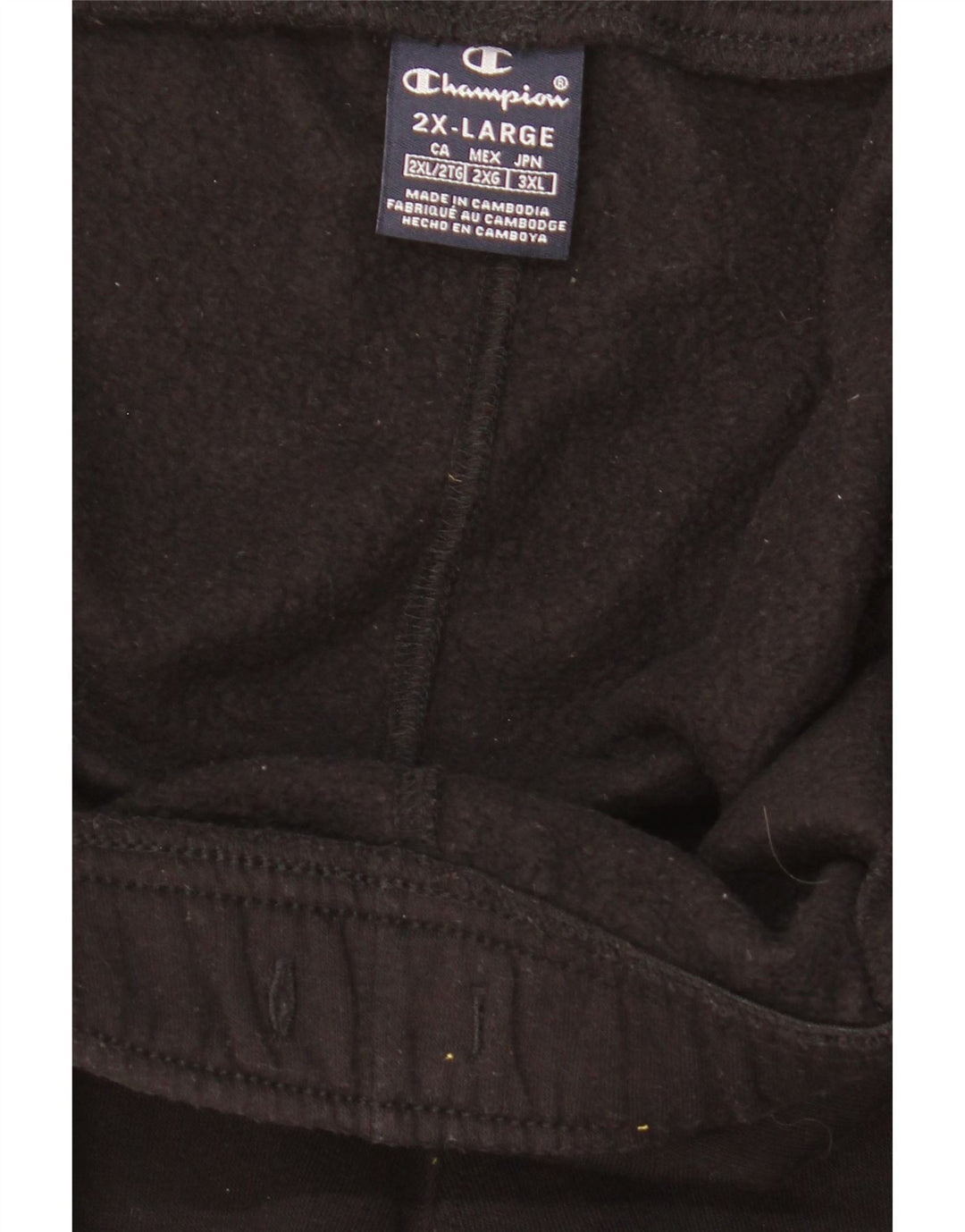 Champion Mens Tracksuit Trousers 2XL  Black
