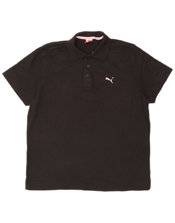 Puma Mens Polo Shirt 2XL Black