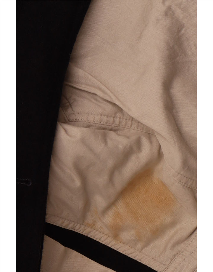 IVY OXFORD Mens Windbreaker Jacket UK 42 XL Navy Blue Cotton