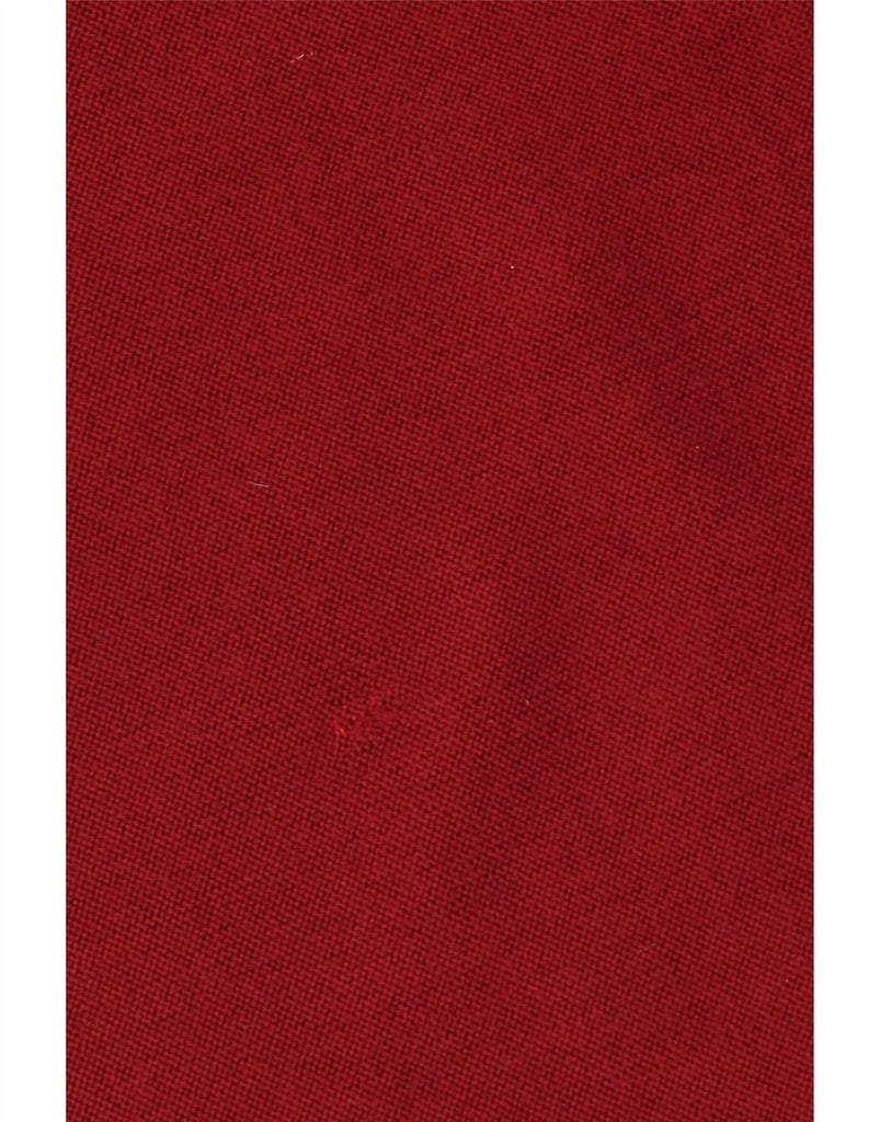 COS Womens 3/4 Sleeve Boat Neck Jumper Sweater UK 16 Large Maroon Wool Vintage Cos and Second-Hand Cos from Messina Hembry 