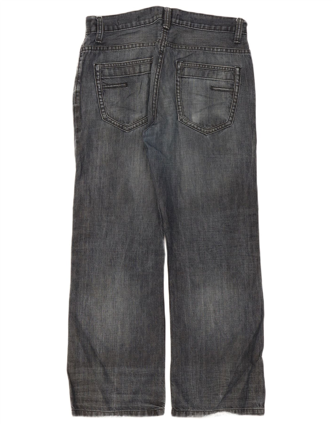 Marks & Spencer Womens Autograph Loose Jeans W34 L29 Navy Blue Cotton