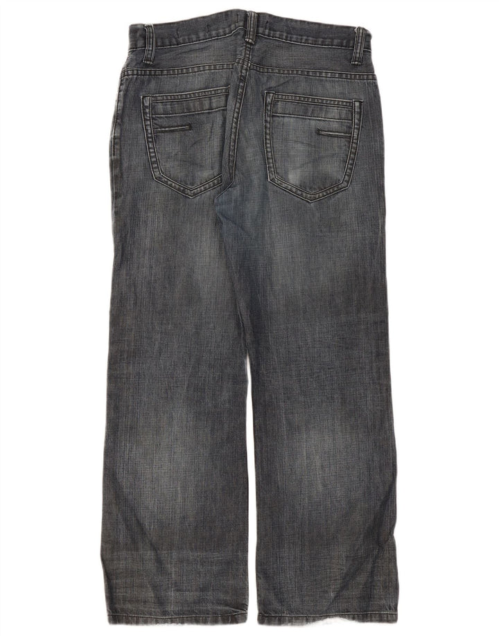 Marks & Spencer Womens Autograph Loose Jeans W34 L29 Navy Blue Cotton