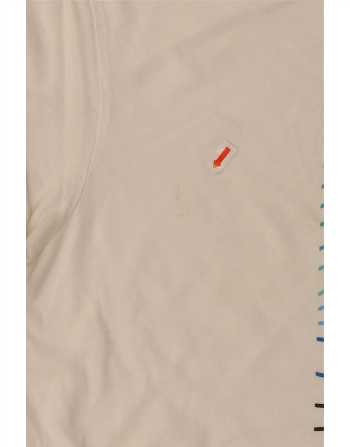 SALTROCK Mens Graphic T-Shirt Top XL White Cotton