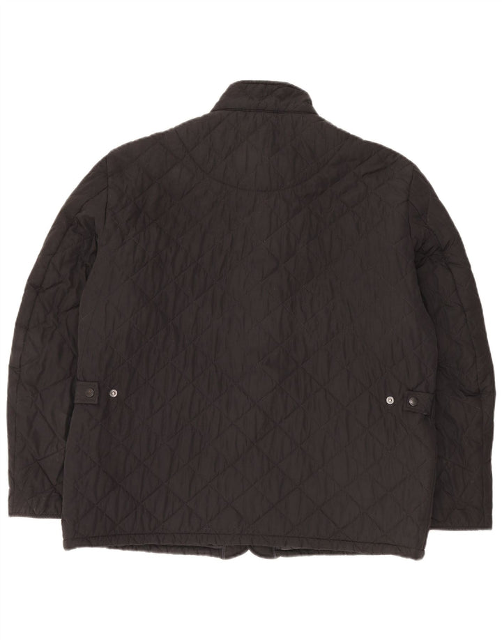 Barbour Mens Quilted Jacket UK 42 XL Black