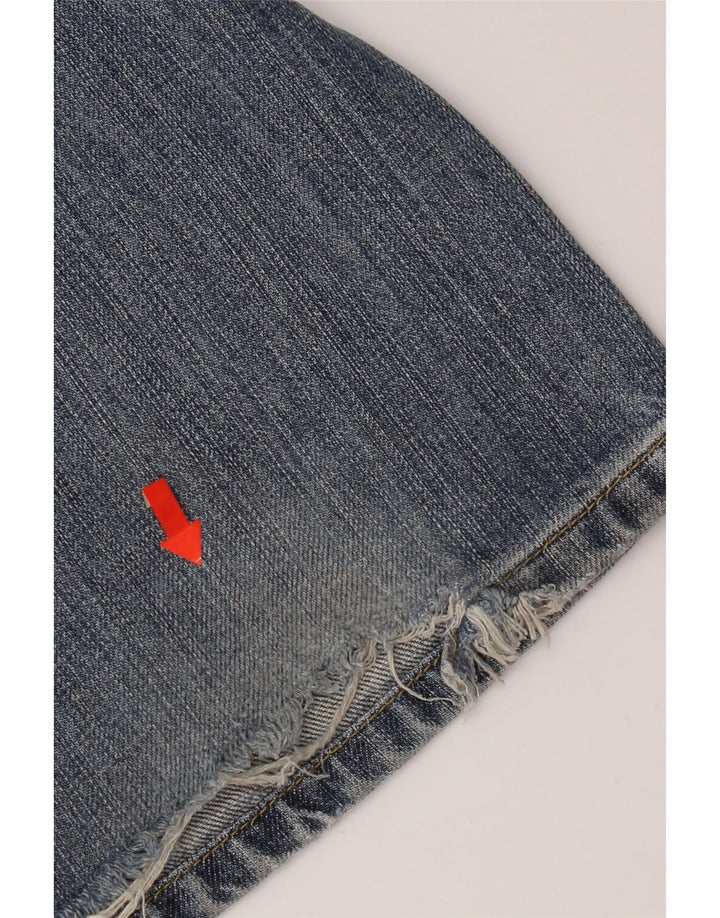 Lee Mens Nash Straight Jeans W34 L32 Blue Cotton