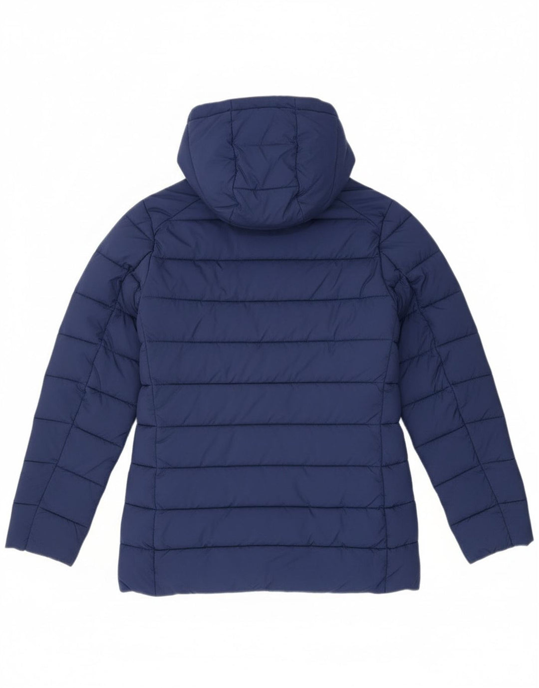 Invicta Girls Hooded Padded Jacket 15-16 Years Navy Blue Polyester