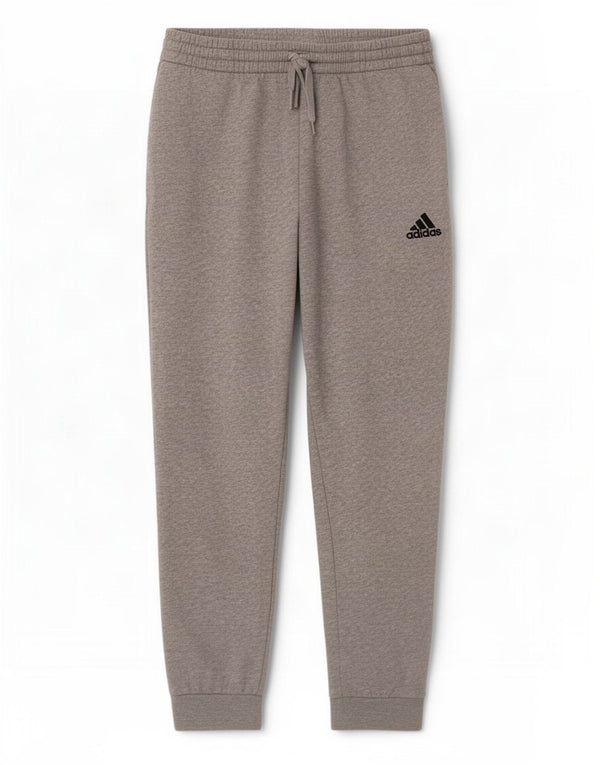 Adidas Mens Tracksuit Trousers Joggers Large Grey Cotton