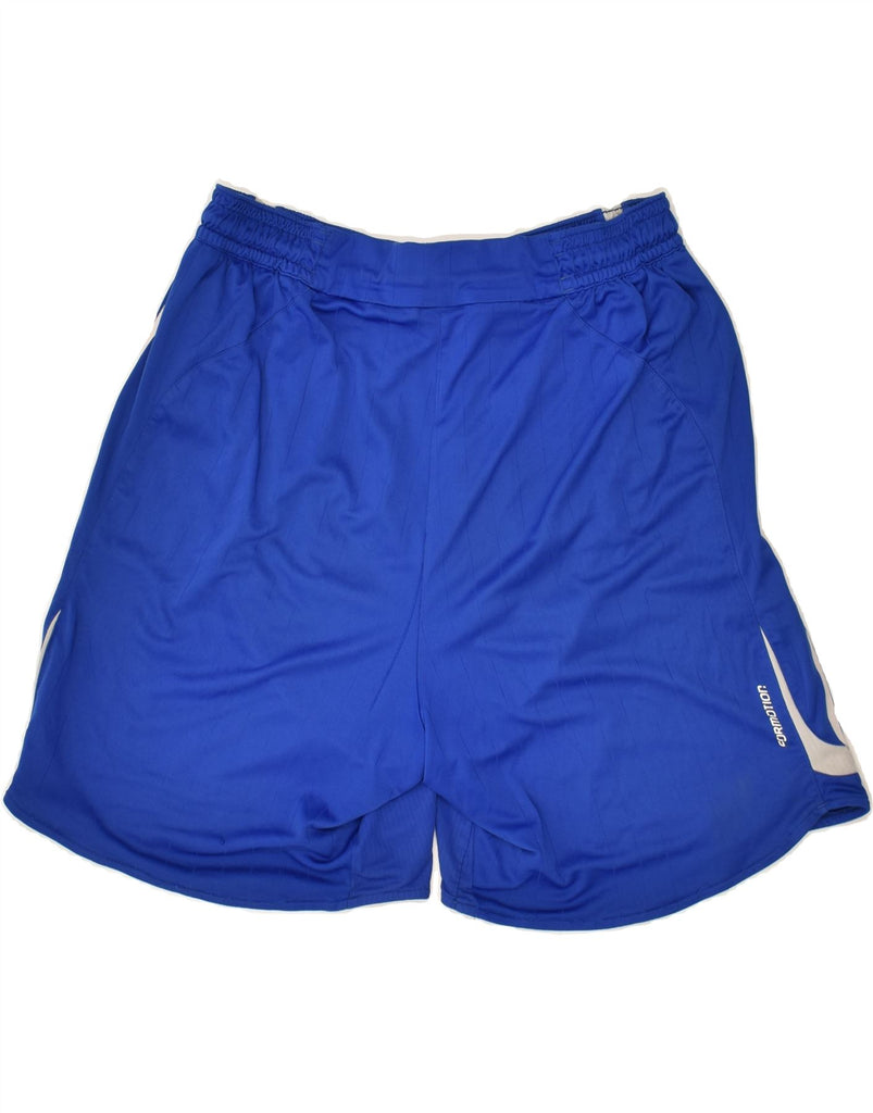 ADIDAS Mens Sport Shorts XL Blue Polyester | Vintage Adidas | Thrift | Second-Hand Adidas | Used Clothing | Messina Hembry 