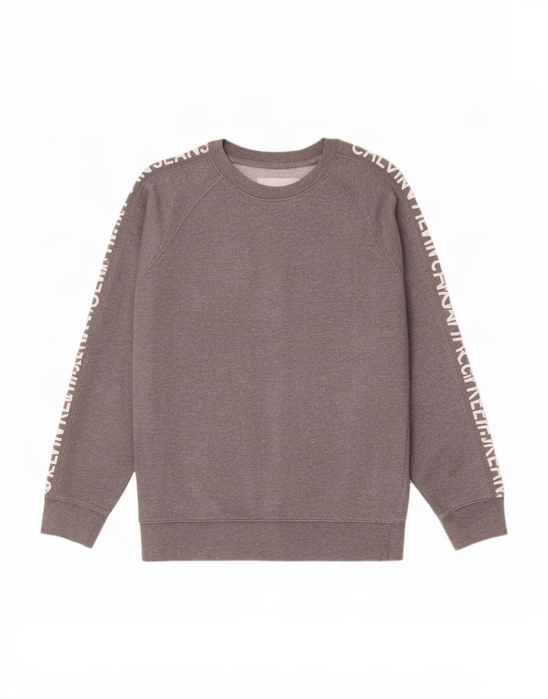 Calvin Klein Jeans Mens Graphic Sweatshirt Jumper Medium Grey Cotton