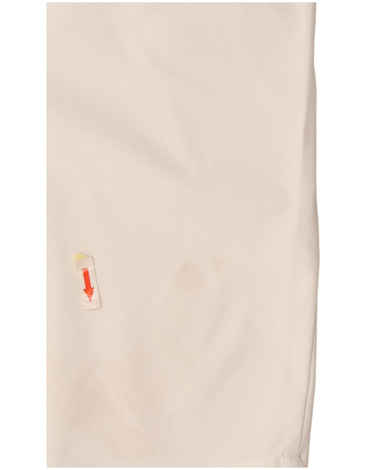 Adidas Mens Chino Shorts W34 Large White Polyester