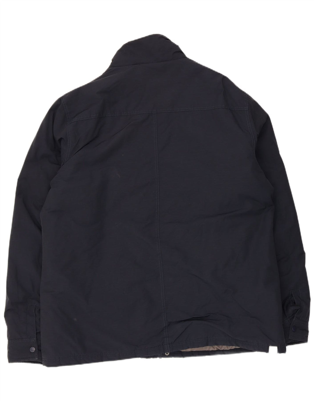 Bench Mens Utility Jacket UK 44 2XL Navy Blue Cotton
