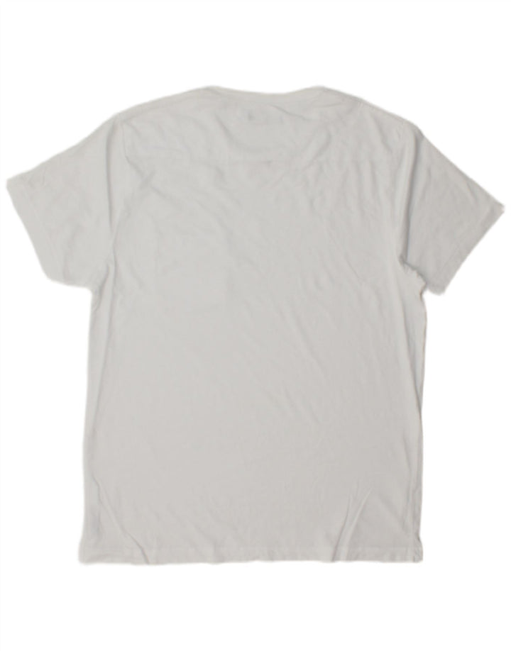 FRENCH CONNECTION Mens T-Shirt Top Large White