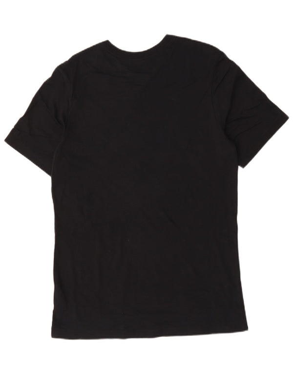 Jordan Mens Graphic T-Shirt Top Medium Navy Blue Cotton