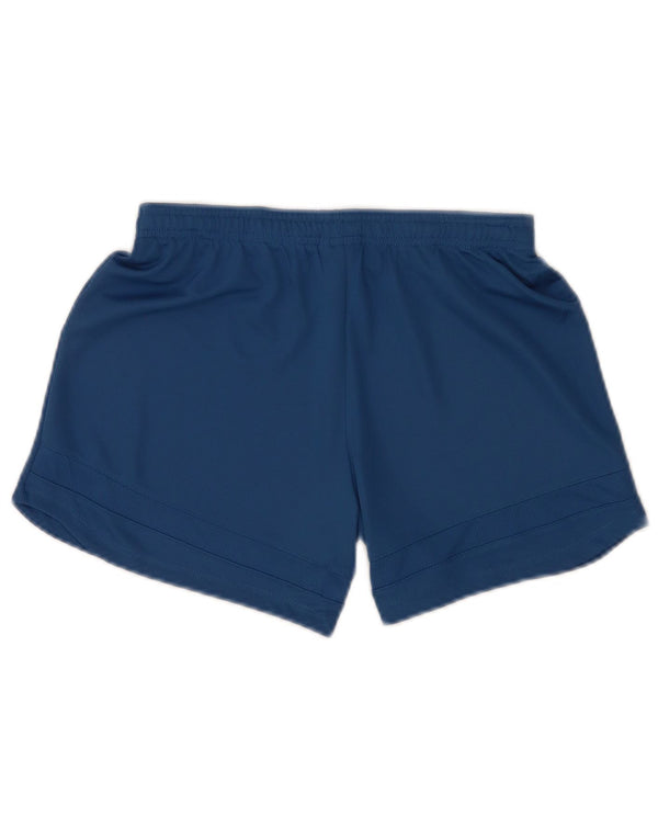 Nike Womens Dri Fit Sport Shorts UK 14 Large Blue