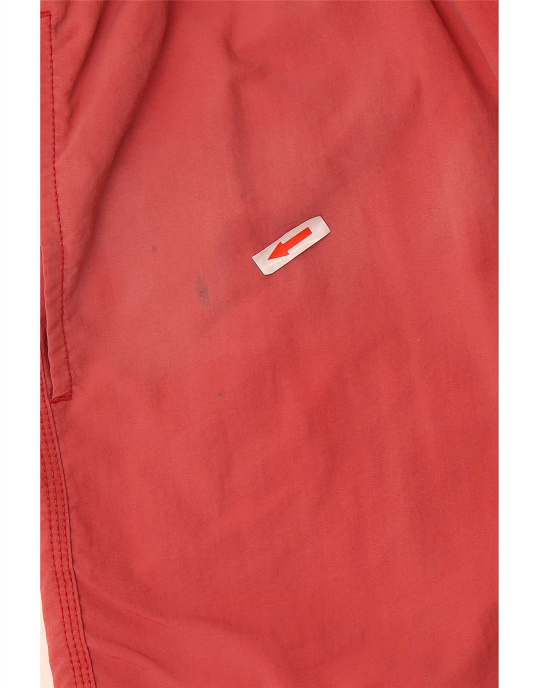 Champion Mens Graphic Swimming Shorts Small Red Polyamide