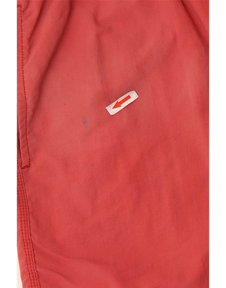 Champion Mens Graphic Swimming Shorts Small Red Polyamide