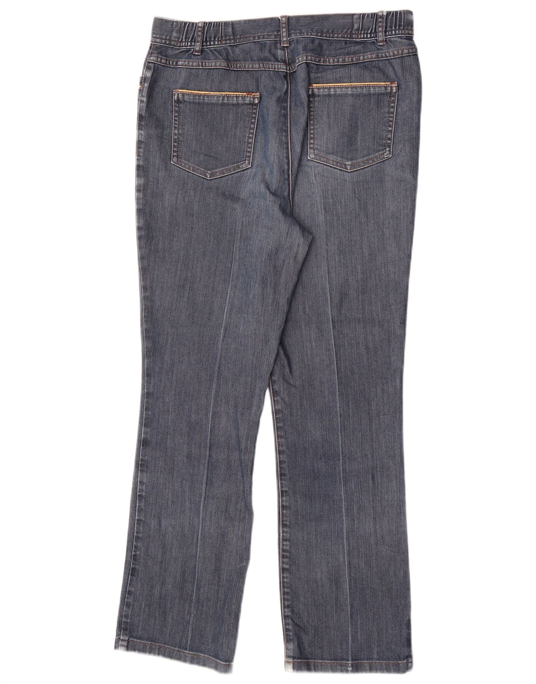Marks & Spencer Womens Classic Straight Jeans UK 10 Small W28 L27 Blue