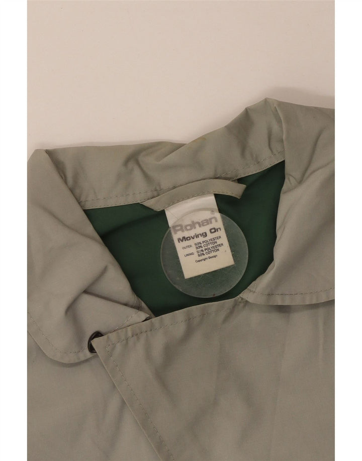 ROHAN Mens Pullover Windbreaker Jacket UK 36 Small Green Colourblock
