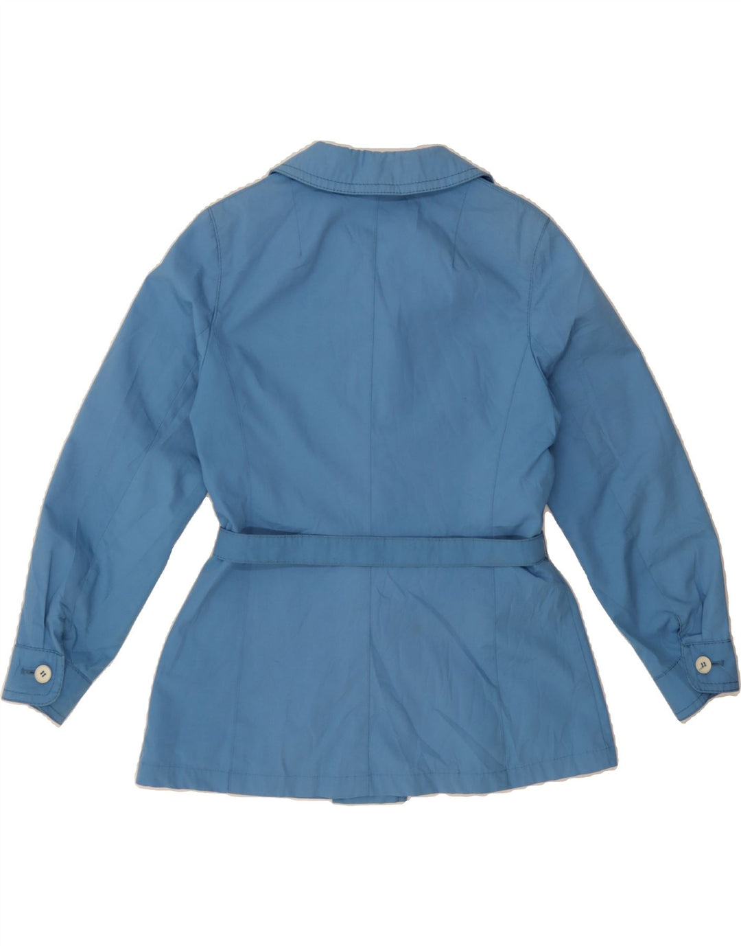 VALMELINE Womens Utility Jacket UK 14 Medium Blue Polyester Vintage Valmeline and Second-Hand Valmeline from Messina Hembry 