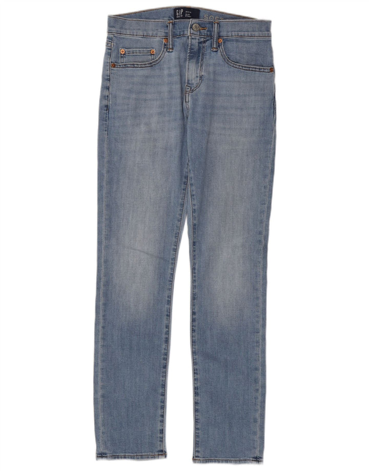 GAP Womens Slim Jeans W28 L30 Blue Cotton