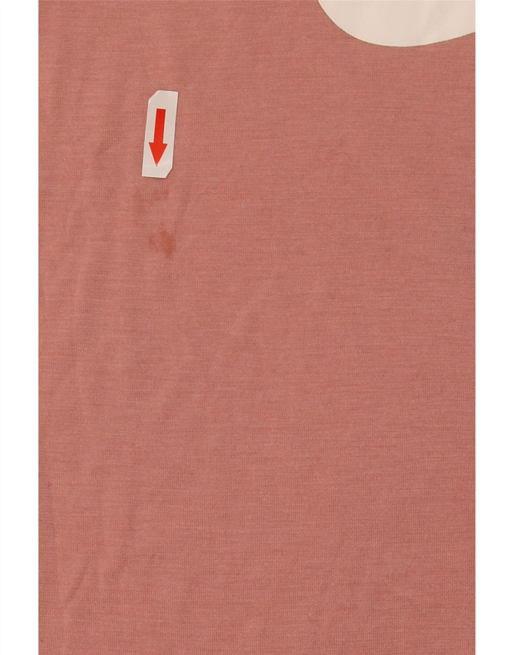Nike Womens Graphic T-Shirt Top UK 14 Medium Pink