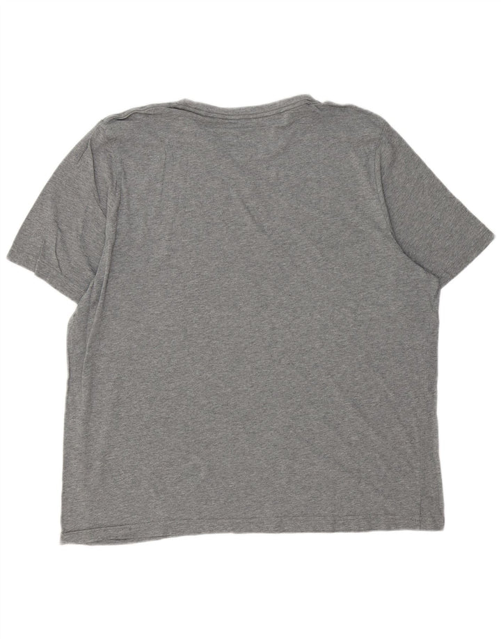 PUMA Mens Graphic T-Shirt Top 2XL Grey