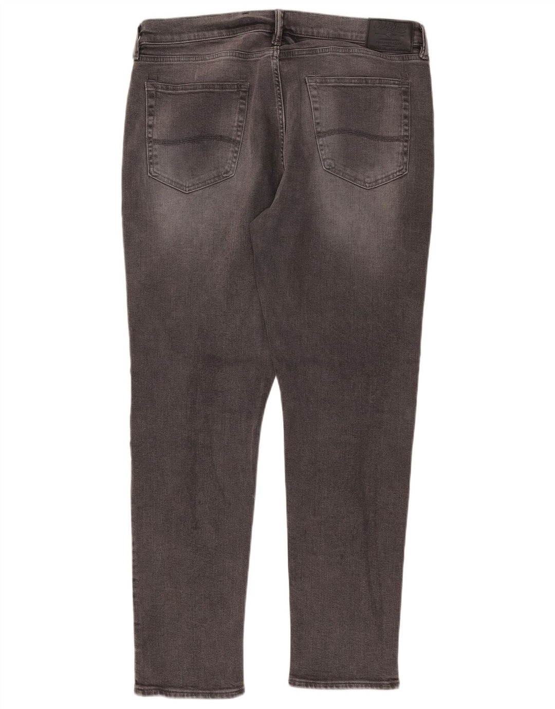 Marks & Spencer Mens Slim Jeans W36 L31 Grey Cotton