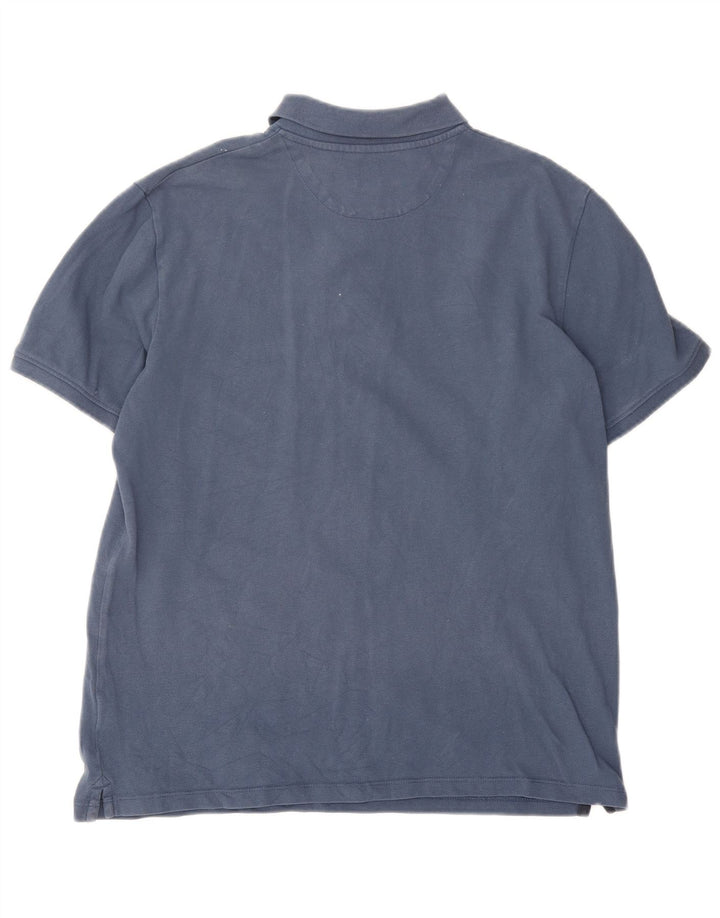 Timberland Mens Regular Fit Polo Shirt Large Navy Blue
