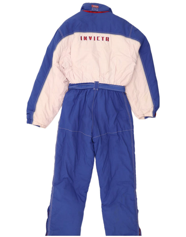Invicta Boys Ski Jumpsuit 15-16 Years W32  L28 Blue Colourblock Polyamide