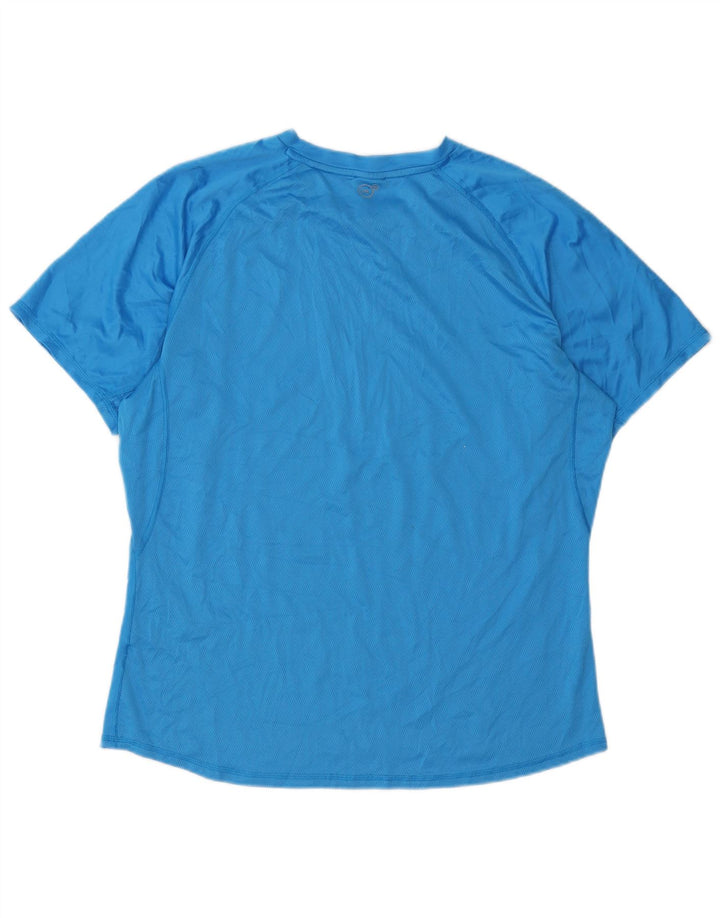 PUMA Womens T-Shirt Top UK 18 XL Blue