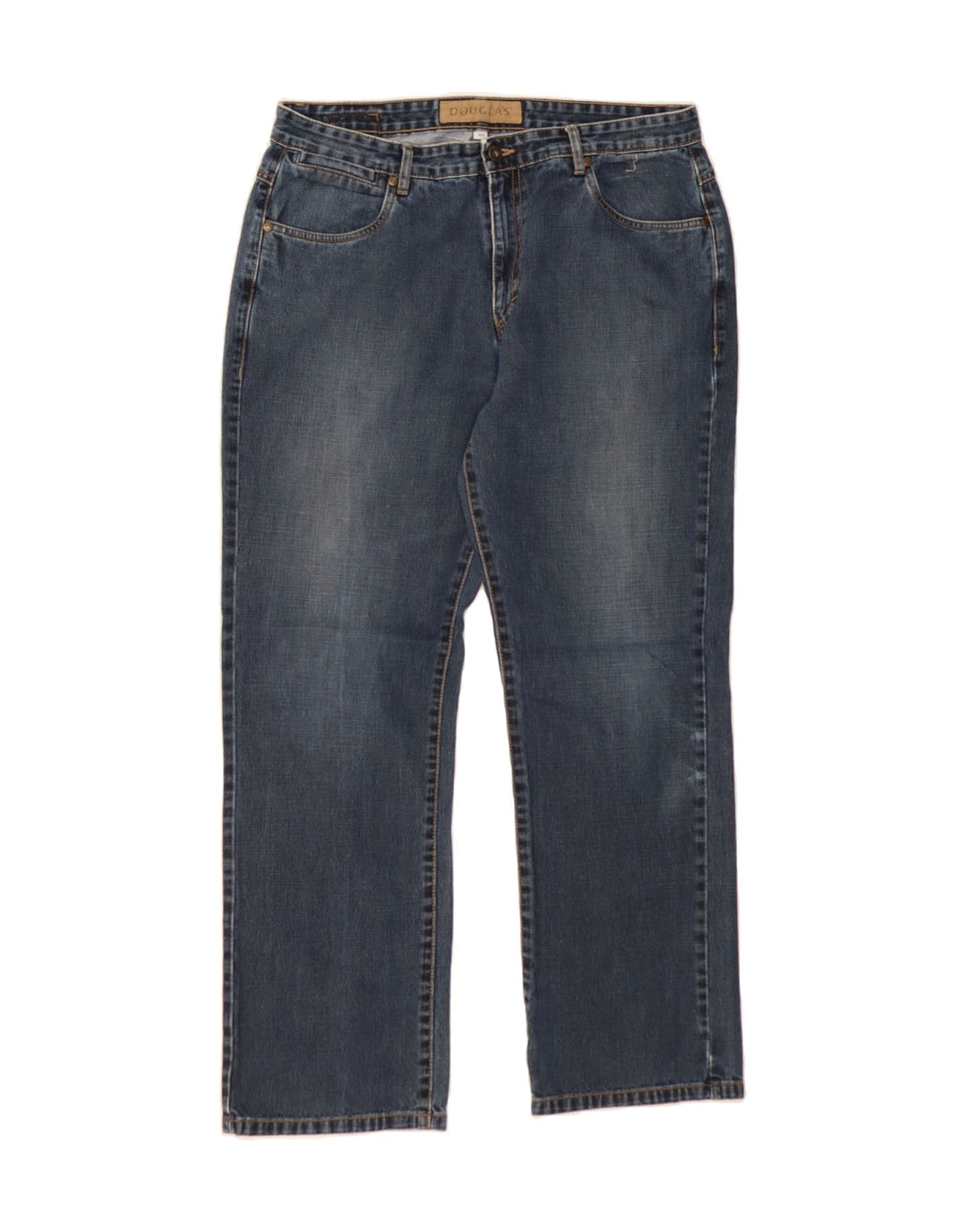 DOUGLAS Mens Straight Jeans W36 L30 Blue Cotton Vintage Douglas and Second-Hand Douglas from Messina Hembry 