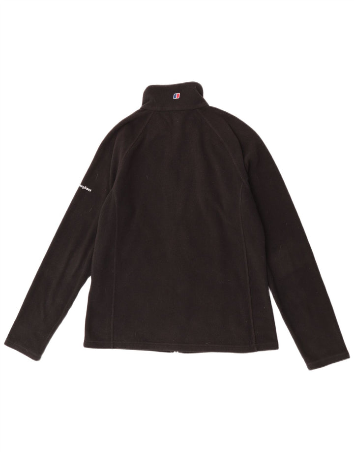Berghaus Womens Fleece Jacket UK 14 Large Black Polyester