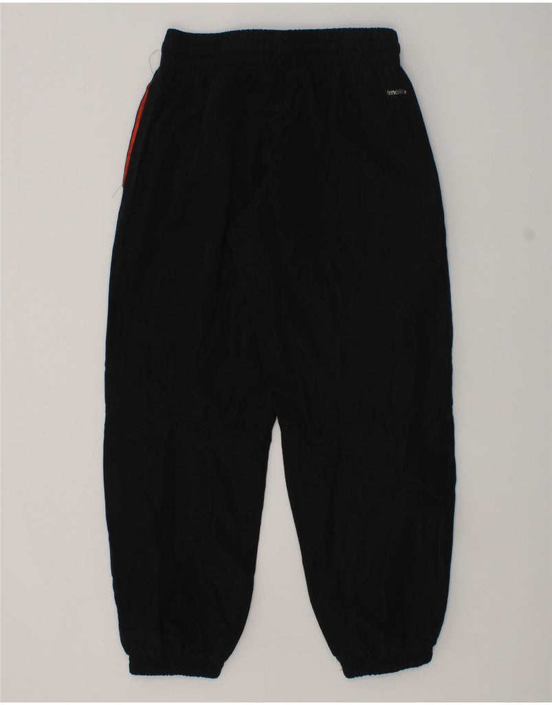 ADIDAS Boys Climalite Tracksuit Trousers Joggers 5-6 Years Black Polyester | Vintage Adidas | Thrift | Second-Hand Adidas | Used Clothing | Messina Hembry 