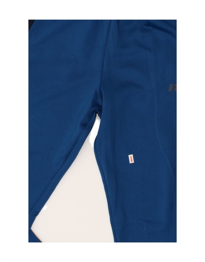RUSSELL ATHLETIC Mens Tracksuit Trousers Joggers Small Blue Colourblock Vintage Russell Athletic and Second-Hand Russell Athletic from Messina Hembry 