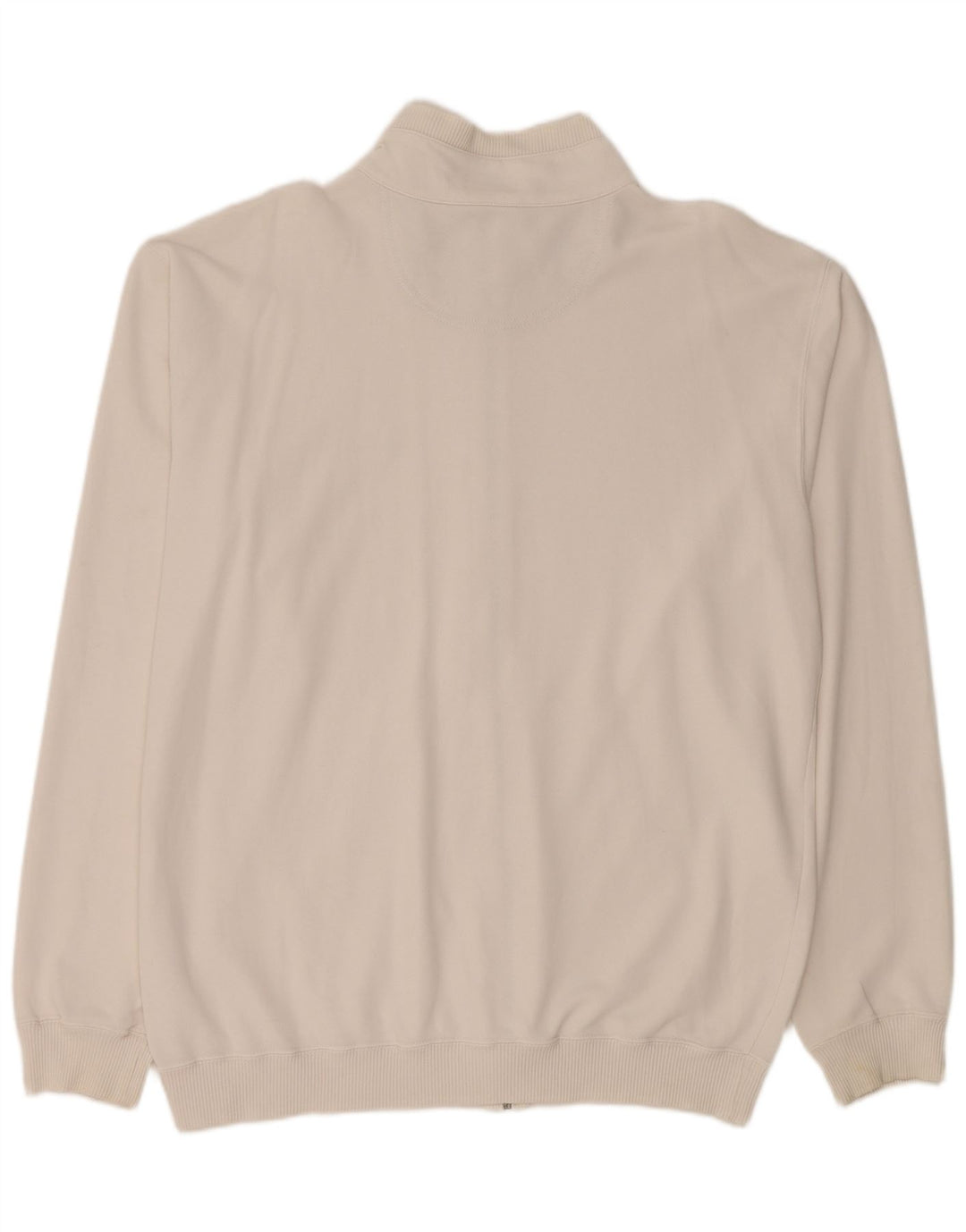 Champion Mens Tracksuit Top Jacket 2XL White Cotton