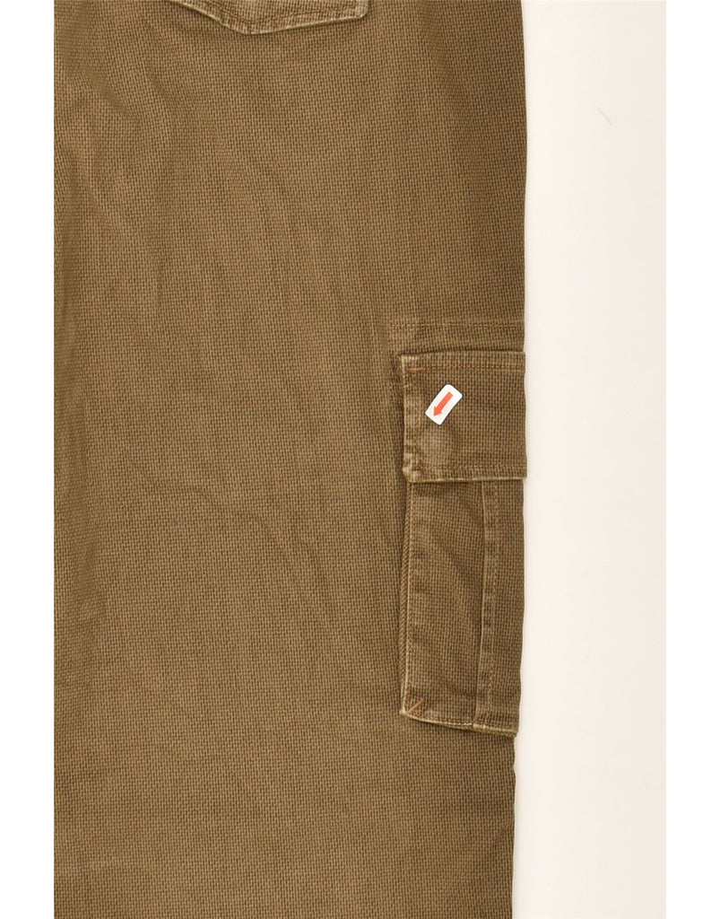 VINTAGE Mens Tapered Cargo Trousers IT 56 3XL W40 L25  Brown Cotton | Vintage Vintage | Thrift | Second-Hand Vintage | Used Clothing | Messina Hembry 