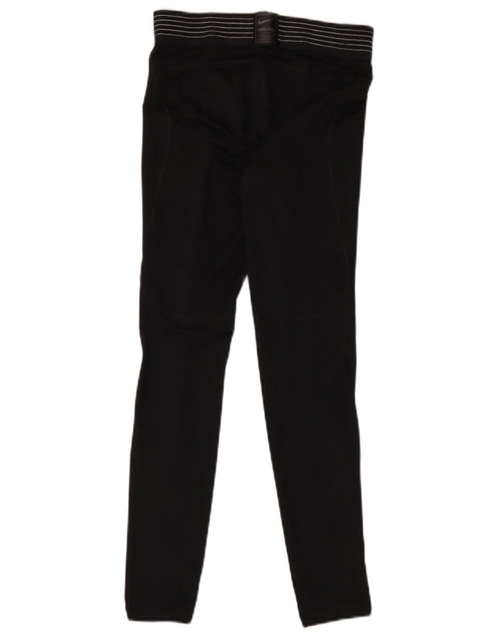 Nike Mens Leggings Small Black Polyester