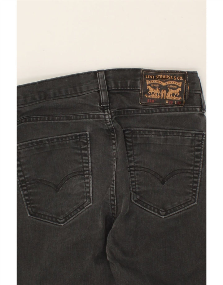 LEVI'S Womens 510 Skinny Jeans W29 L32  Grey Cotton Vintage Levi's and Second-Hand Levi's from Messina Hembry 