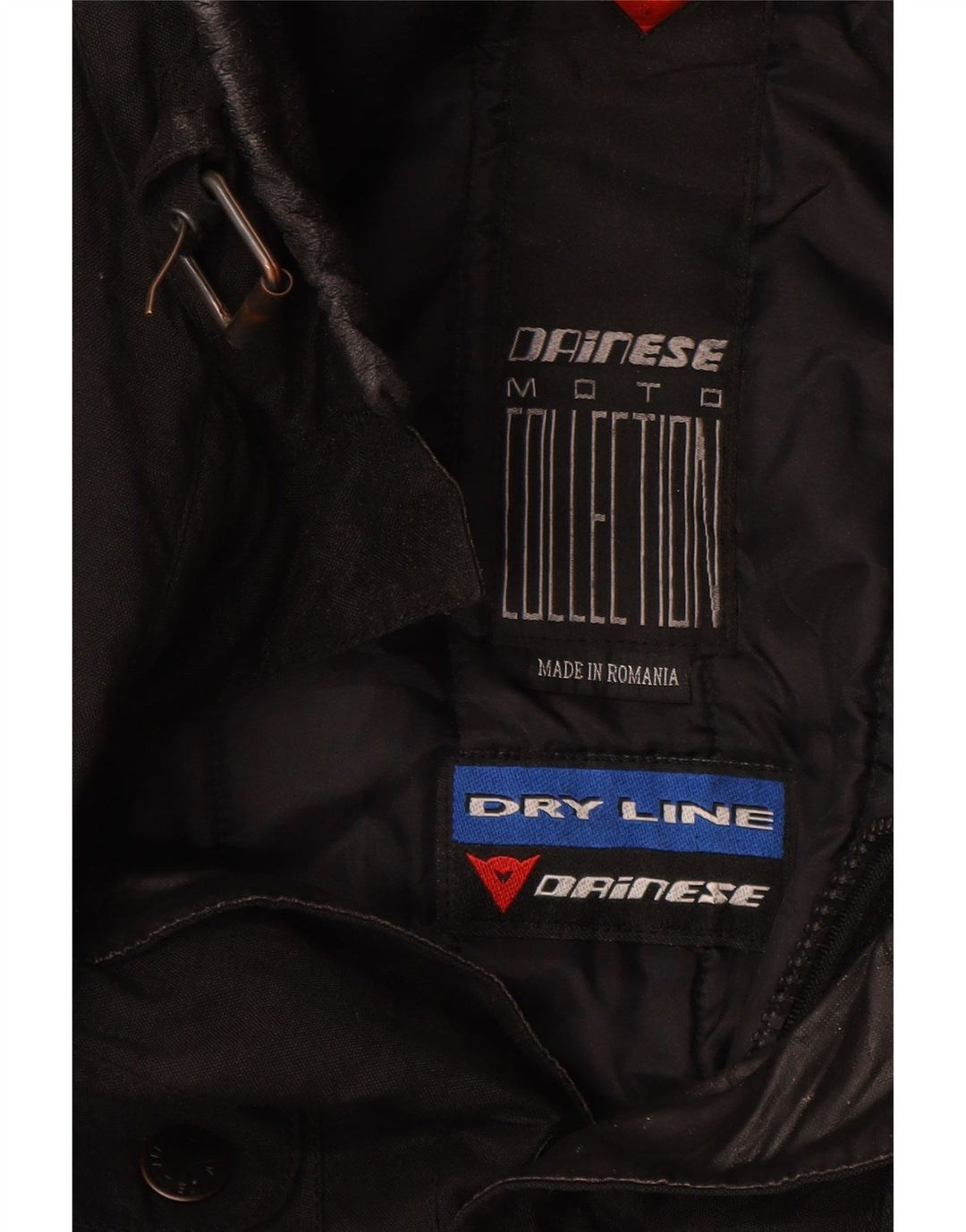 DAINESE Mens Racer Jacket IT 48 4XL Black Nylon