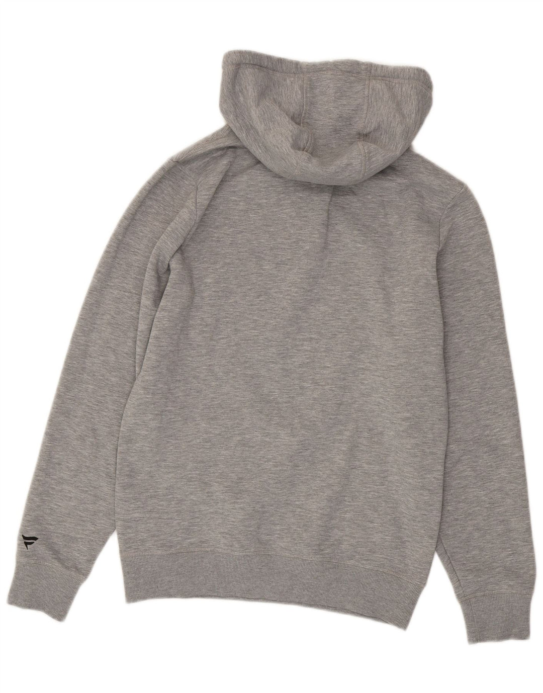NFL Mens Raiders Graphic Hoodie Jumper Medium Grey Flecked Cotton