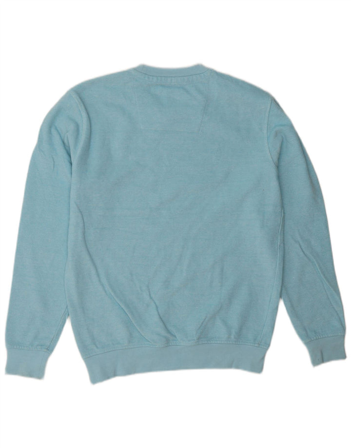 Crew Clothing Mens Sweatshirt Jumper Small Blue Cotton