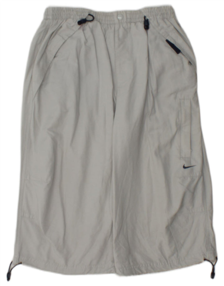 Nike Mens Sport Shorts Small  Grey Cotton