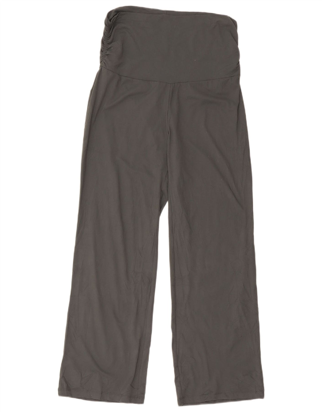 Eddie Bauer Womens Petite Tracksuit Trousers UK 14 Medium  Grey Polyester