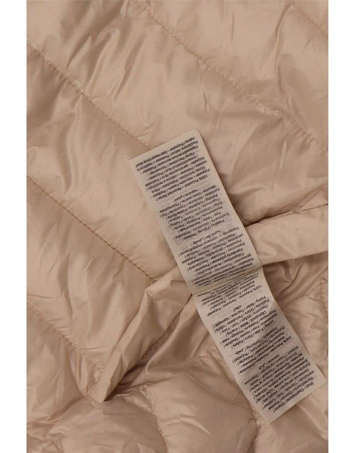 Jack & Jones Mens Padded Jacket UK 44 2XL Beige Polyester
