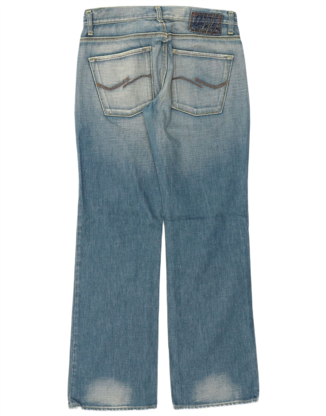 Jack & Jones Mens Loose Jeans W34 L34 Blue Cotton