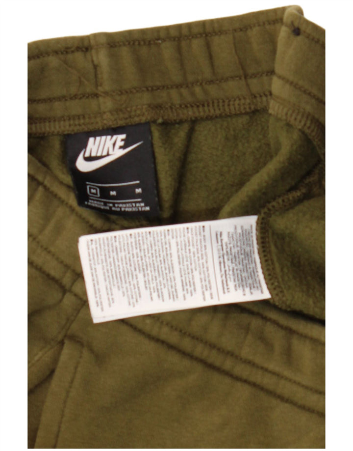 NIKE Mens Tracksuit Trousers Joggers Medium  Khaki Cotton