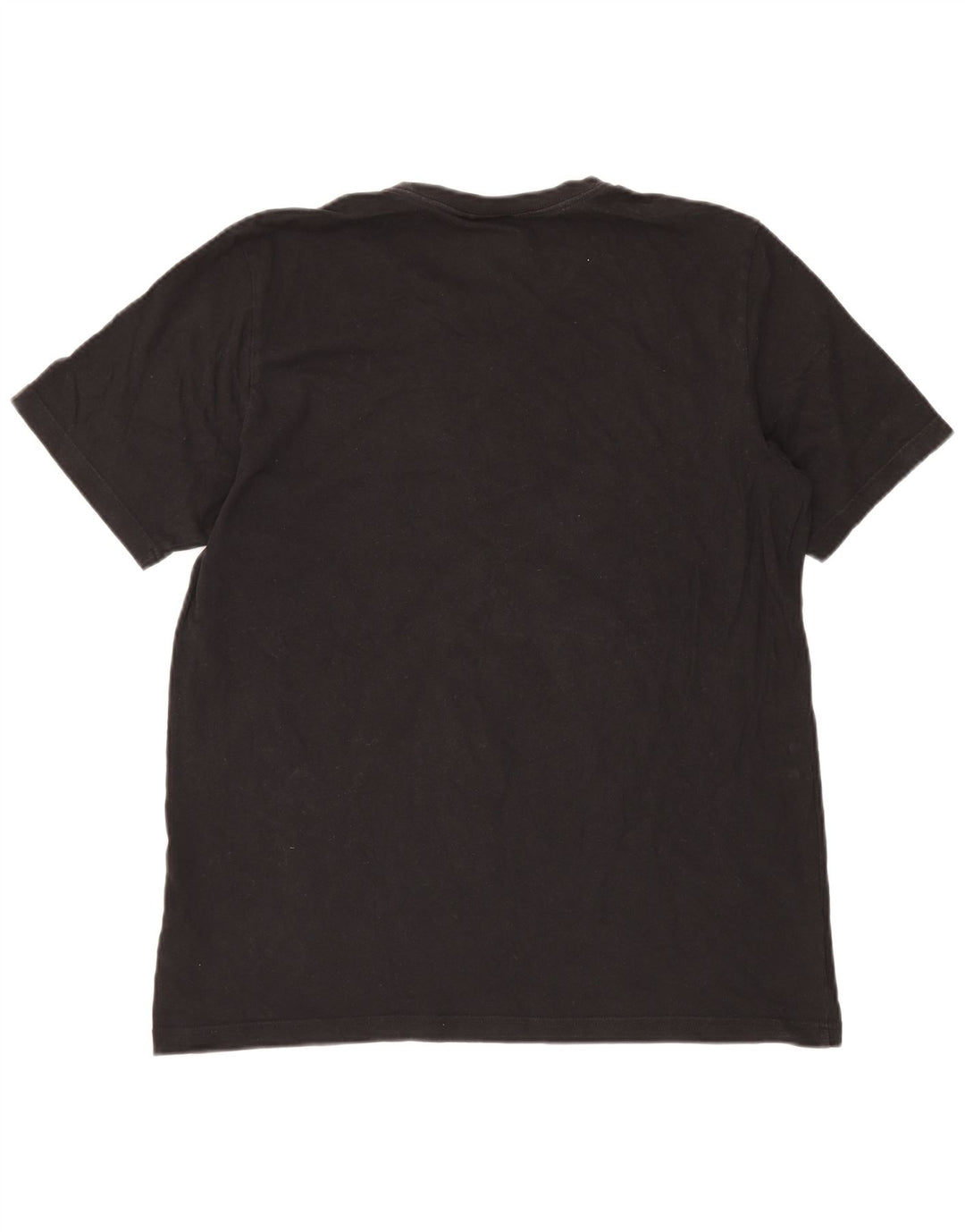 Adidas Mens Graphic T-Shirt Top Large Black Cotton